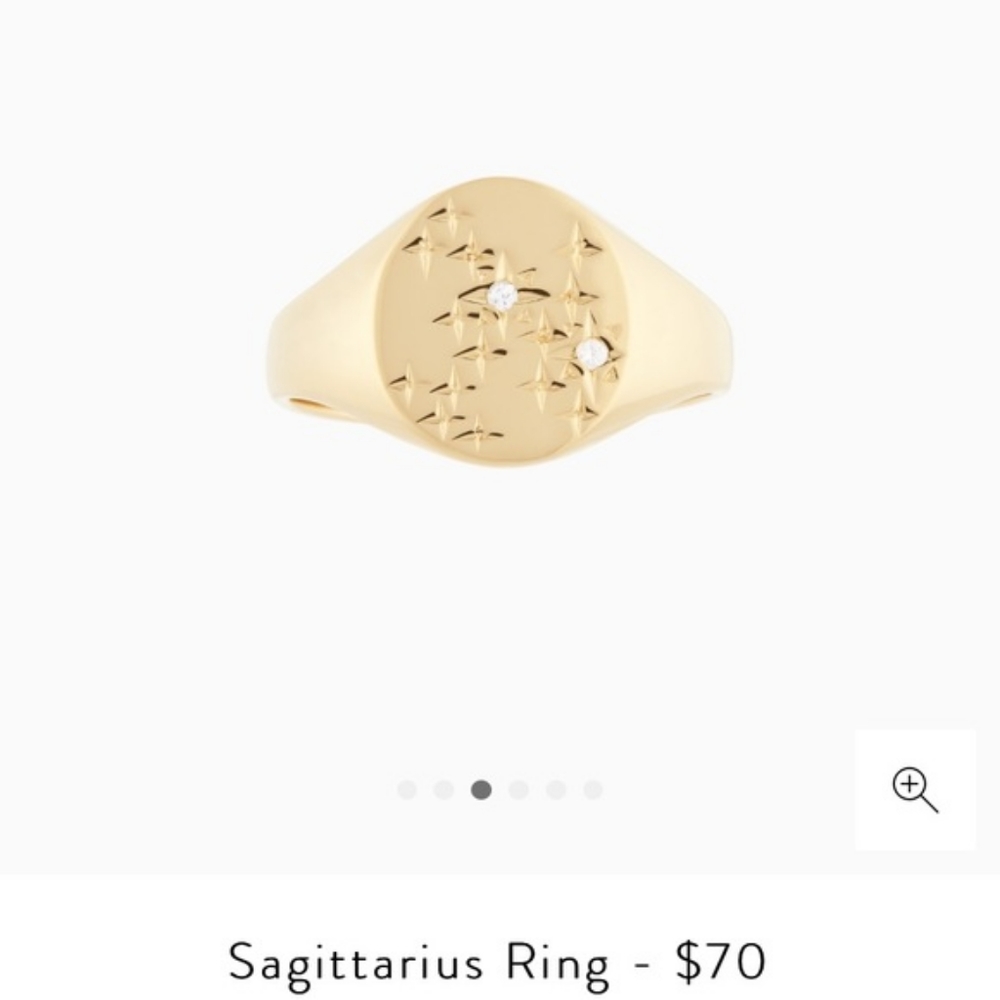 ISO - Silver Mejuri Constellation Ring size 7